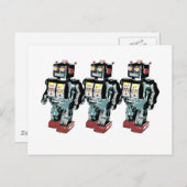 3 Robots Briefkaart (Voorkant / Achterkant)