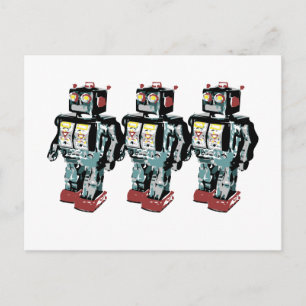3 Robots Briefkaart
