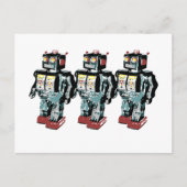 3 Robots Briefkaart (Voorkant)