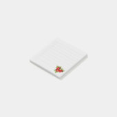 3 Rode Bloemen Post-it Notities Post-it® Notes (Schuin)