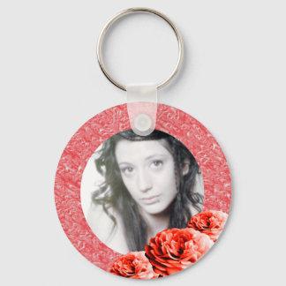 3 Roses/Photo Sleutelhanger
