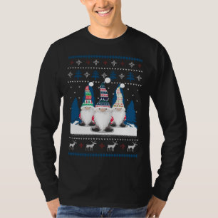 3 Scandinavische kabouters Zweedse Nisse Tomte Lel T-shirt