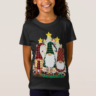 3 Schattigee kerst kabouters zweeds god jul nordic T-shirt