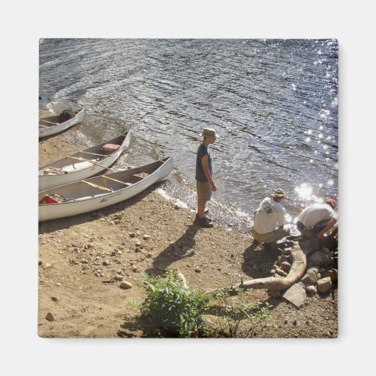 3 Scouts 3 Canoes Magnet (Devant)