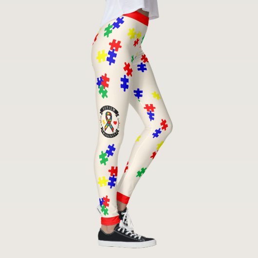 # 3 Sensibilisation à l'autisme - Leggings (Droite)