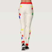 # 3 Sensibilisation à l'autisme - Leggings (Dos)