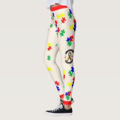 # 3 Sensibilisation à l'autisme - Leggings (Gauche)