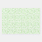 3-Set Floral Wrapping Paper Flat Sheet (Voorkant 3)