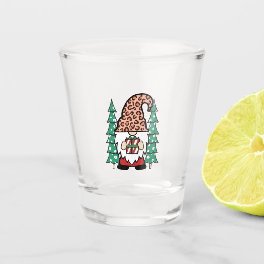 3 set van 3 Cute Drinkware | Drink kerst Shot Glas (Voorkant)
