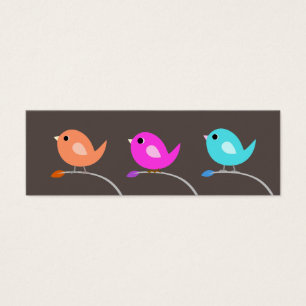 3 Signets d'oiseaux