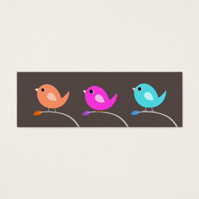 3 Signets d'oiseaux (Devant)