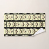 3 singes (Serviette à main)