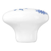 3 Snowflakes Keramische Knop (Zijkant)