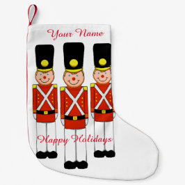 3 Soldier Christmas Stocking () Kleine Kerstsok