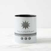 3 Sphere Silver Text Professional Mug (Centre)