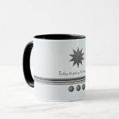 3 Sphere Silver Text Professional Mug (Devant gauche)