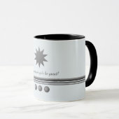 3 Sphere Silver Text Professional Mug (Devant droit)