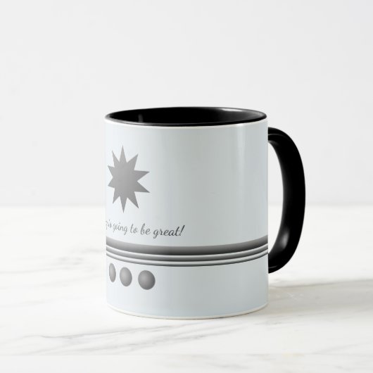 3 Sphere Silver Text Professional Mug (Devant droit)