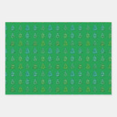 3 st. Eclectische boom inpakpapier Vel (Voorkant 3)