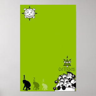 3-stapsgewijze deconcentratie poster