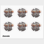 3"Stickers Ronde Sticker (Vel)