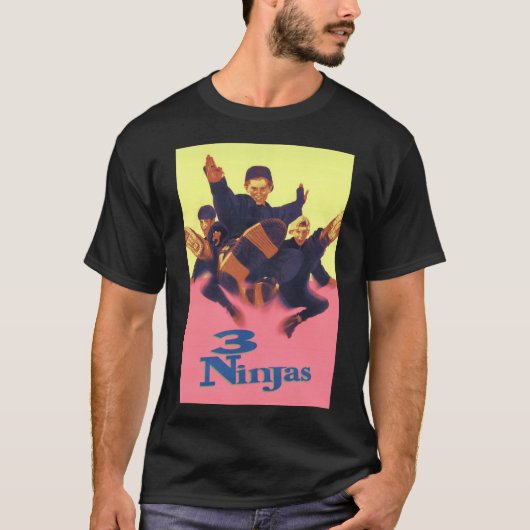 3 T-shirt classique Ninjas (Devant)