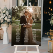 3 tables élégant tableau de sièges mariage photo