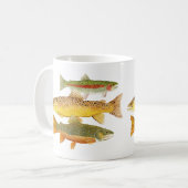 3 tasse de truite (Devant gauche)