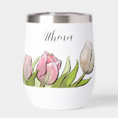 3 Tulipes personnalisées (Arrière)