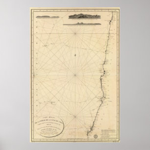 3 uitzichten aan de kust, Chili Poster