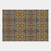 3 vellen decoratief verpakkingspapier (Voorkant 2)