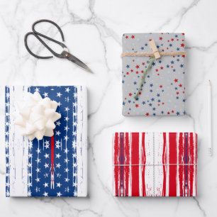 3 Verpakkende Document Bladen Leuke Amerikaanse S Inpakpapier Vel