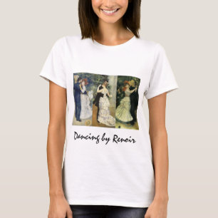3 verschillende dansscènes van Pierre Renoir T-shirt