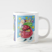 3 Verschillende Design voor kerstkerstkerstkerstke Extra Grote Beker (Rechts)