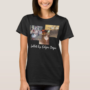 3 verschillende Vintage Balletkunst van Edgar Dega T-shirt