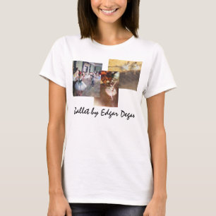 3 verschillende Vintage Balletkunst van Edgar Dega T-shirt