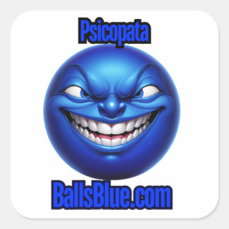 3" Vierkante Piscopata Sticker - Toon uw liefde f