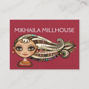 3 Visitekaartjes versie - Society Diva