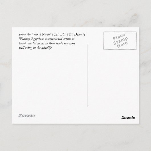 3 vrouwen briefkaart (Achterkant)