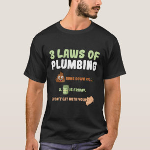 3 wetten van de gietpannen t-shirt