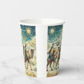 3 Wijze mannen Papieren Bekers (Links)