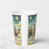 3 Wijze mannen Papieren Bekers (Rechts)