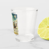 3 Wijze mannen Shot Glas (Rechts)