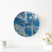 3 windturbines grote klok (Huis)