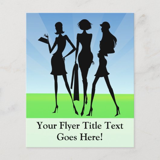 3 Winkelvrouwen vrienden Flyer (Voorkant)