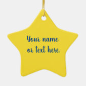 3 Wise Men CHRISTmas ornament personalize (Achterkant)