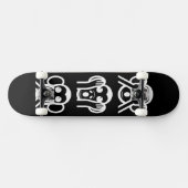 3 Wise Monkeys Emoji Skateboard (Horizontaal)