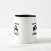 3 Wise Penguins (beide zijden) Mok (Midden)