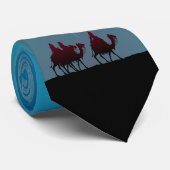 3 WISEMEN EN STAR van SHARON SHARPE Stropdas (Opgerold)