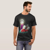 3 Wolfgang Amadeus Mozarts en Moon T-shirt (Voorkant volledig)